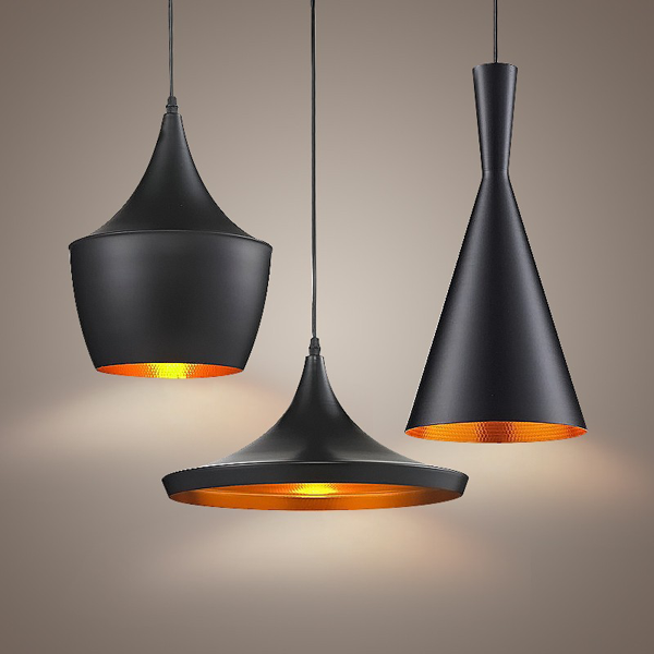 Светильник Beat Light Fat Black от дизайнера Tom Dixon