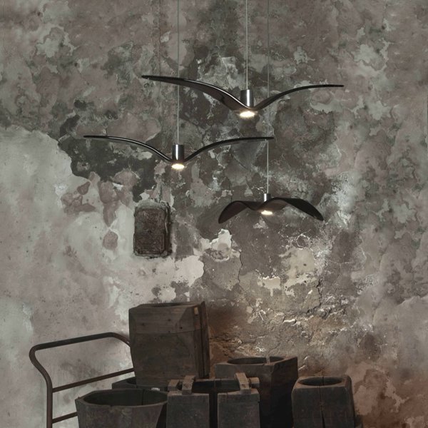 Светильник Brokis Night Birds Black L60 от дизайнера Boris Klimek