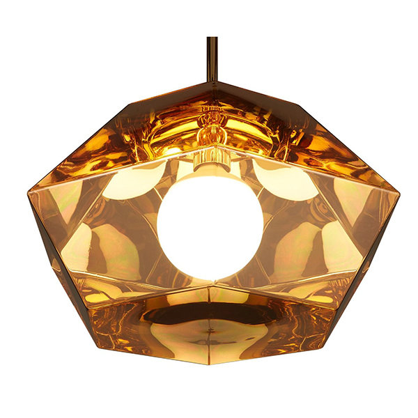 Светильник Cut Short Pendant Gold от дизайнера Tom Dixon