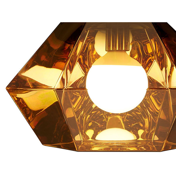 Светильник Cut Short Pendant Gold от дизайнера Tom Dixon