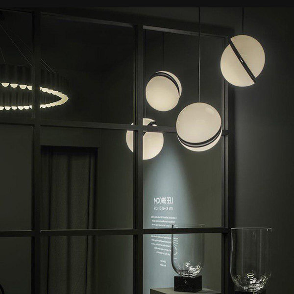 Светильник подвесной Crescent Light D25 Chrome от дизайнера Lee Broom