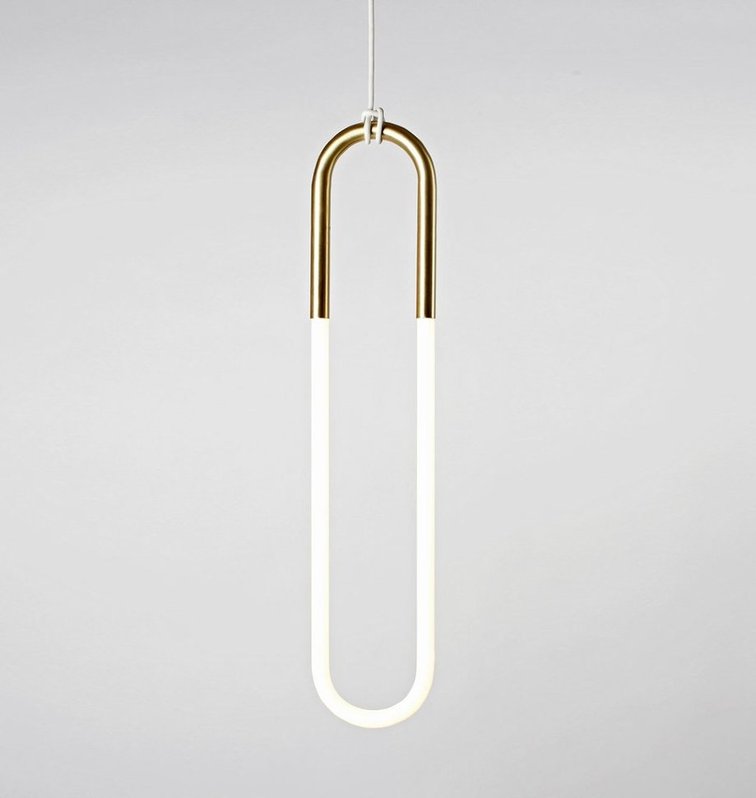 Светильник подвесной Rudi Loop 01 от дизайнера Lukas Peet