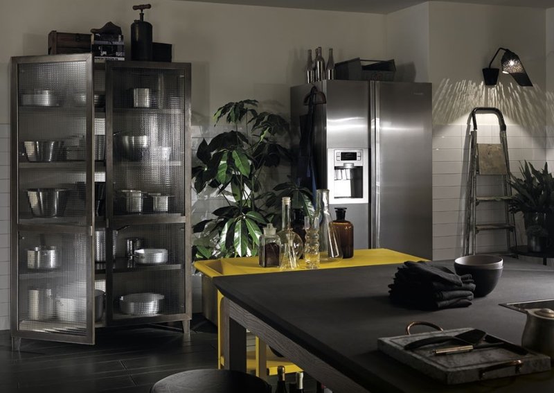 Итальянская кухня Diesel Social Kitchen 03 фабрики SCAVOLINI