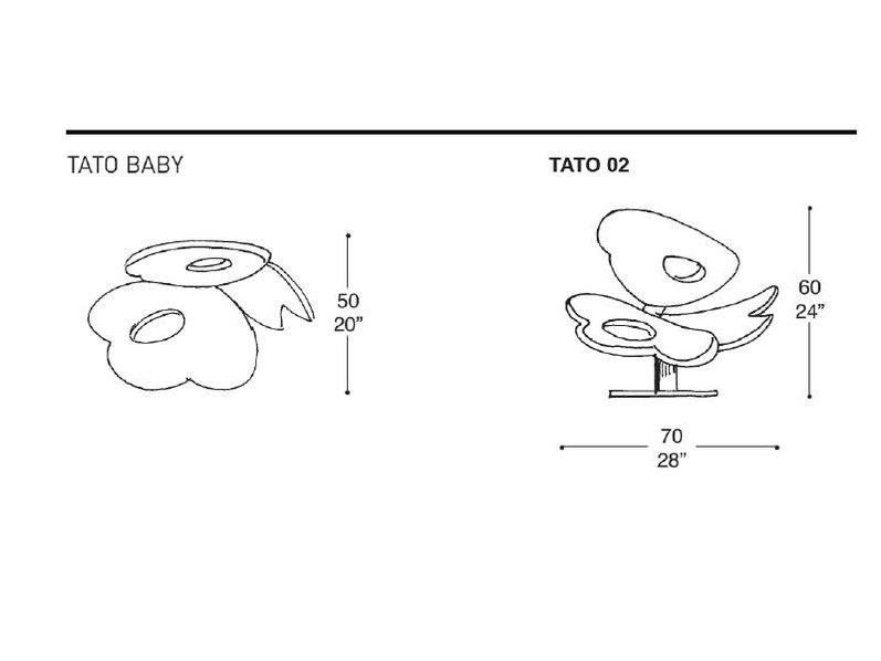 Итальянское кресло TATO BABY фабрики IL LOFT