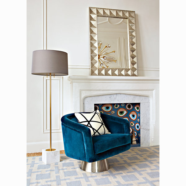 Торшер Canaan Black фабрики JONATHAN ADLER