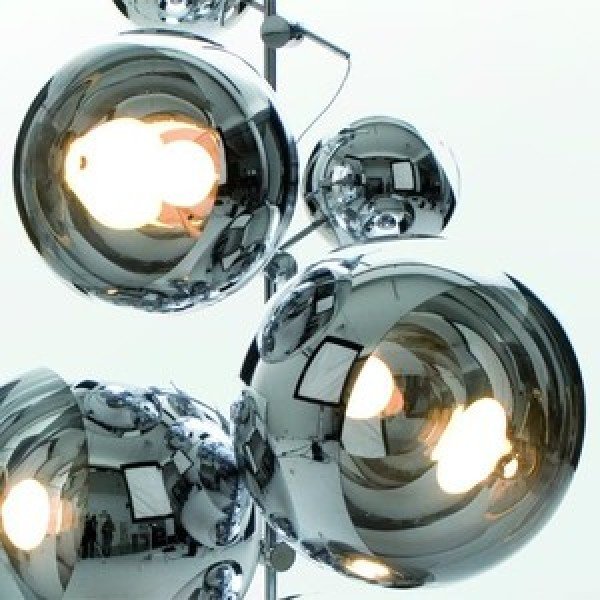Торшер Mirror Ball Tripod Stand от дизайнера Tom Dixon