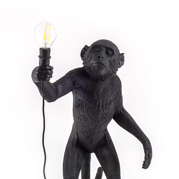 Торшер Monkey Black Floor Lamp фабрики Seletti