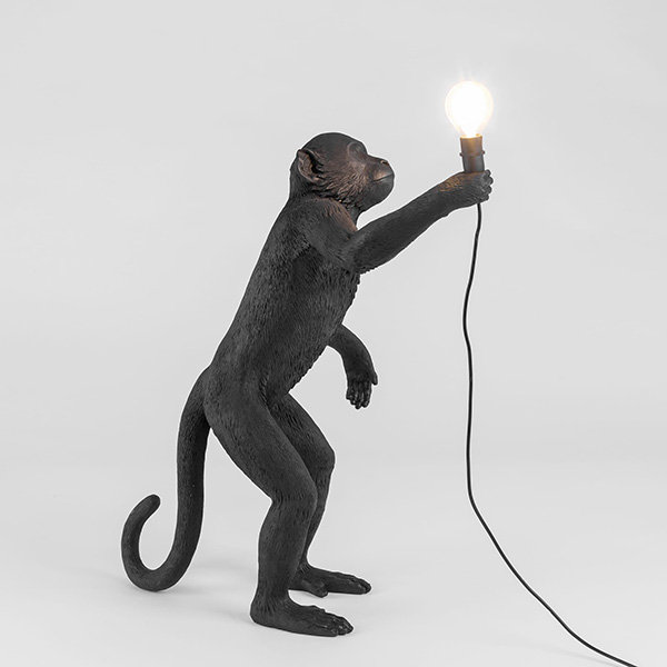 Торшер Monkey Black Floor Lamp фабрики Seletti