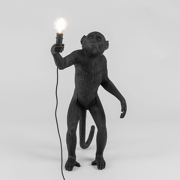 Торшер Monkey Black Floor Lamp фабрики Seletti