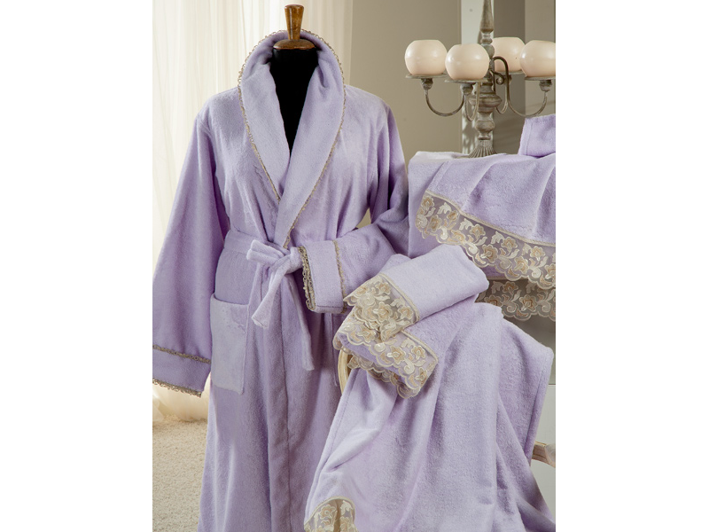 Итальянские полотенца и халаты Viola фабрики Ricam Art