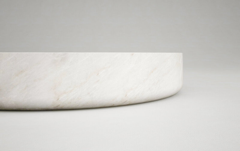 Журнальный столик APOLLO / WHITE MARBLE фабрики FRANCESCO BALZANO