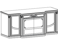 Буфет с 4-мя створками