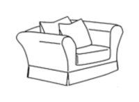 Кресло Dafne ткань Smeraldo 604I