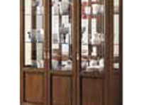 Витрина 3-х дверная (с зеркалом и подсветкой)
