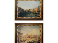 Виды Венеции. Комплект из 2-х картин