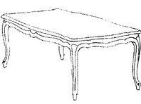Журнальный столик центральный  прямоугольный с деревянной столешницей