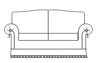 Диван Floris  2-х местный