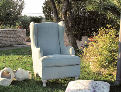 Итальянское кресло Kulvir Provence фабрики Epoque Treci Sallotti