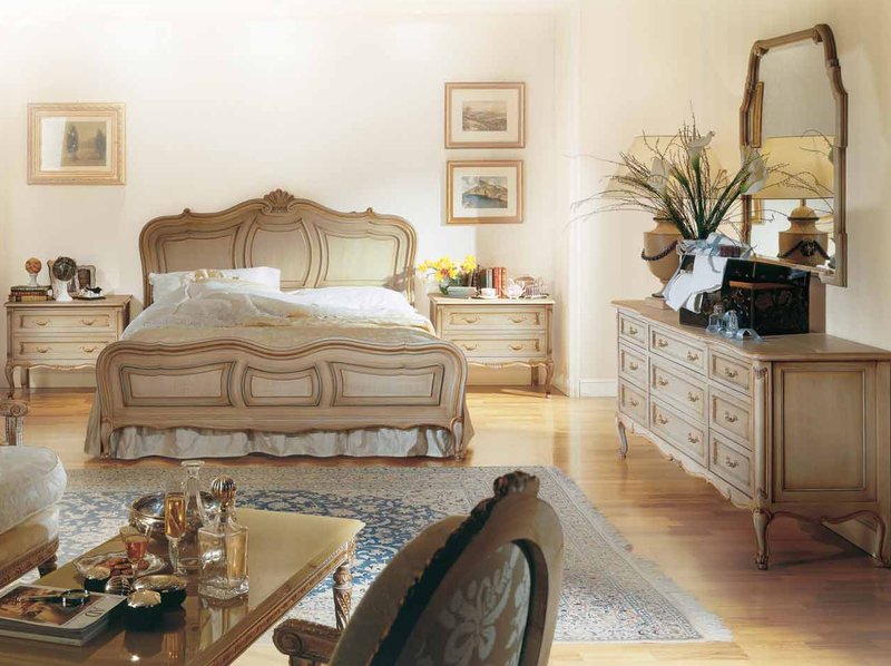 Итальянская спальня Luigi XV Strauss фабрики Angelo Cappellini