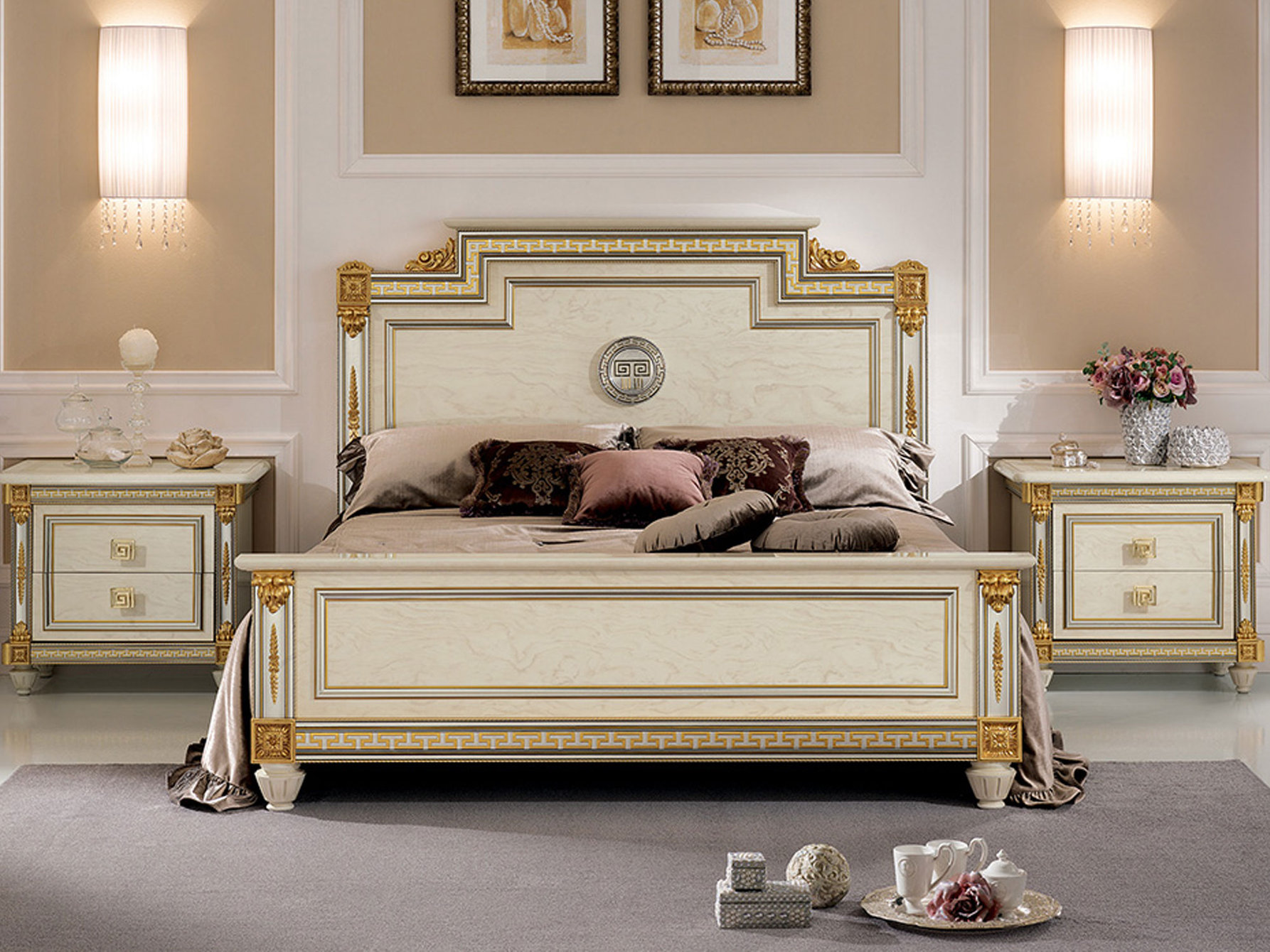 Классическая итальянская мебель для спальни