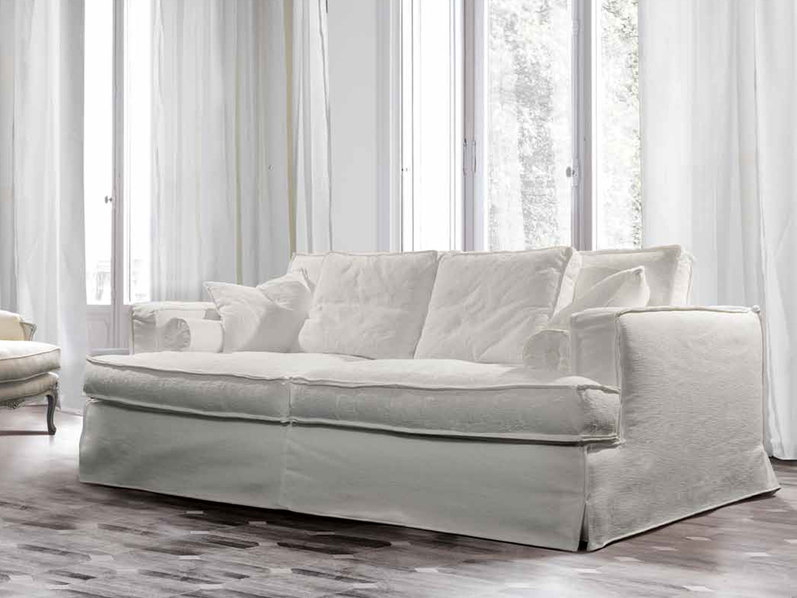 Итальянская мягкая мебель Fabio White Collection фабрики Epoque Treci Sallotti