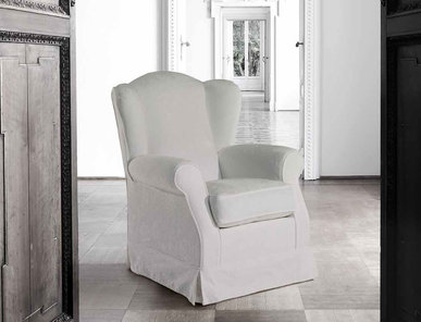 Итальянское кресло Jilles White Collection фабрики Epoque Treci Sallotti