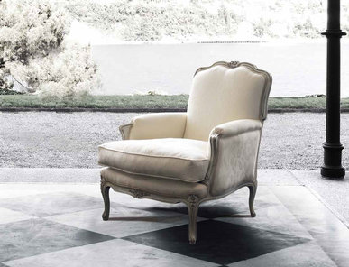 Итальянское кресло Vienna White Collection фабрики Epoque Treci Sallotti