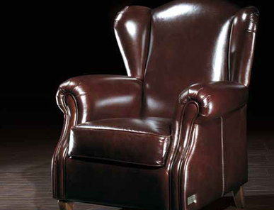 Итальянское кресло Joseph Leatherchic Collection фабрики Epoque Egon Frustenberg