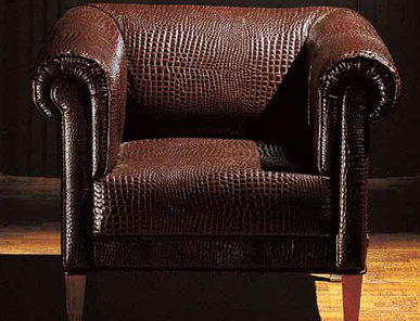 Итальянское кресло Maxim Leatherchic Collection фабрики Epoque Egon Frustenberg