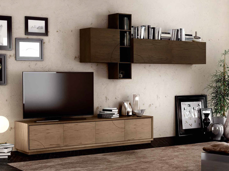 Итальянская мебель для ТВ Alchimie Infinity фабрики SIGNORINI & COCO