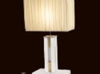 Настольня лампа абажур плиссе