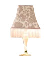 Лампа для прикроватной тумбы с абажуром-пагодой