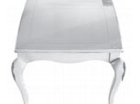 Стол прямоугольный (серебро)