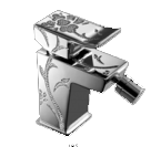 Однорычажный смеситель для раковины с клапаном клик-клак