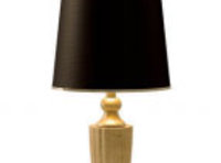 Настольная лампа с коническим абажуром