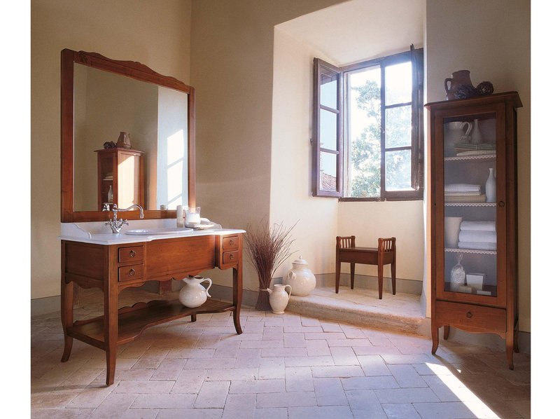 Итальянская мебель для ванной 9028 CARA фабрики TIFERNO