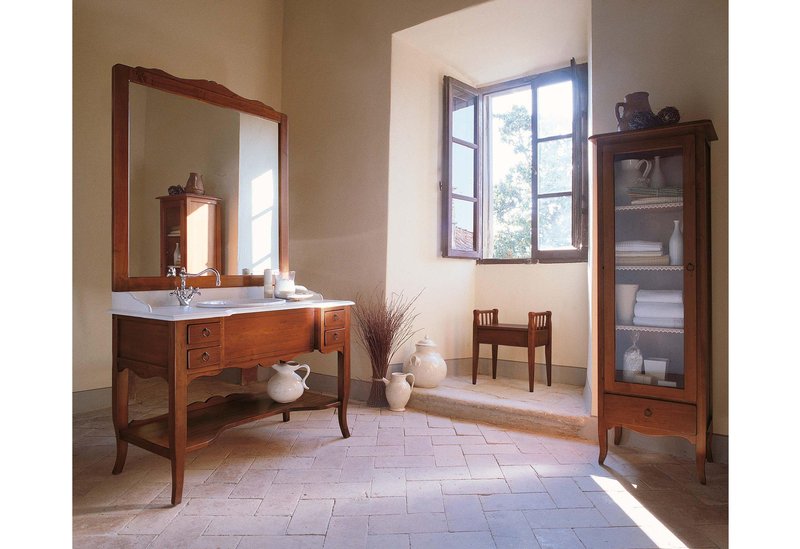 Итальянская мебель для ванной 9028 CARA фабрики TIFERNO
