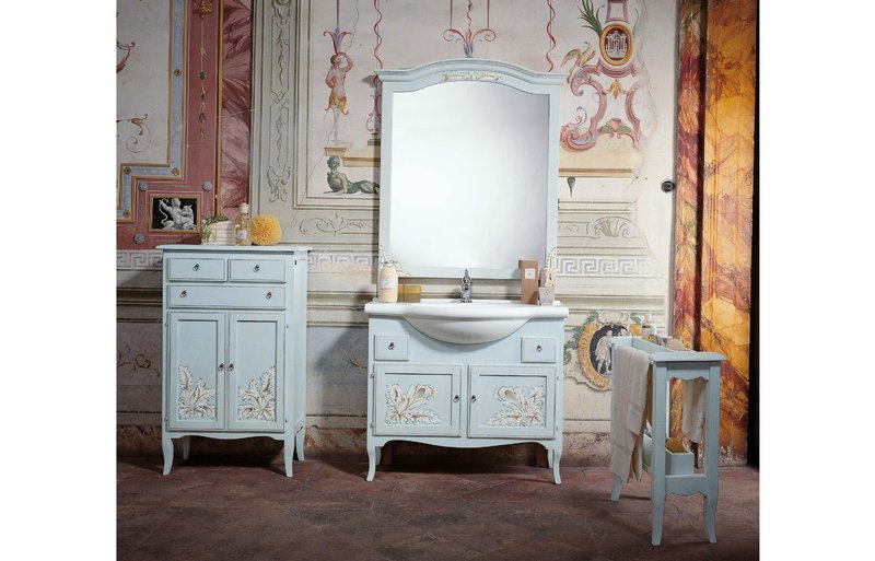 Итальянская мебель для ванной 9049 CARA фабрики TIFERNO