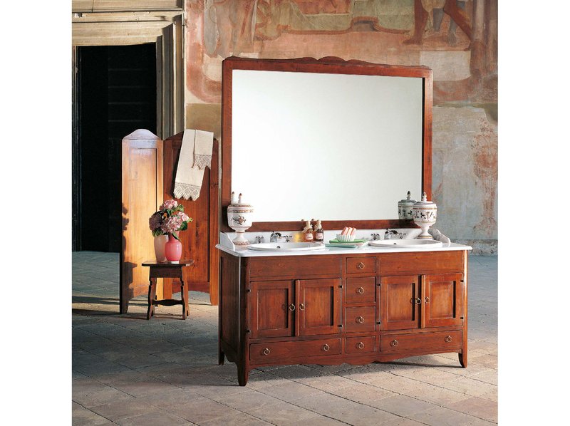 Итальянская мебель для ванной 9190 DORA фабрики TIFERNO