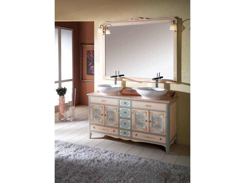 Итальянская мебель для ванной 9191 DORA фабрики TIFERNO