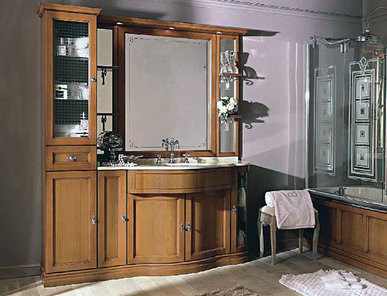 Итальянская мебель для ванной COMP. N. 39 IL BORGO фабрики EURODESIGN