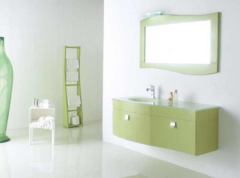 Итальянская мебель для ванной 12075 ONDA фабрики TIFERNO