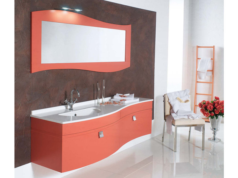 Итальянская мебель для ванной 12088 ONDA фабрики TIFERNO