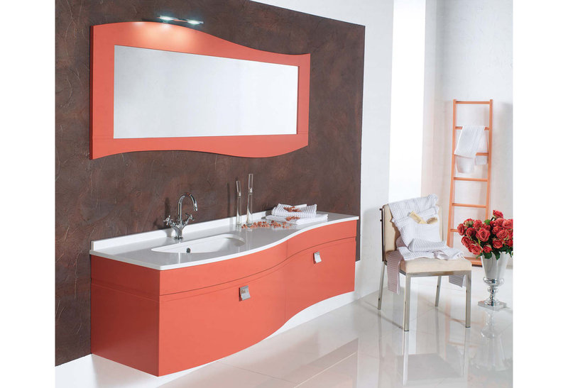 Итальянская мебель для ванной 12088 ONDA фабрики TIFERNO