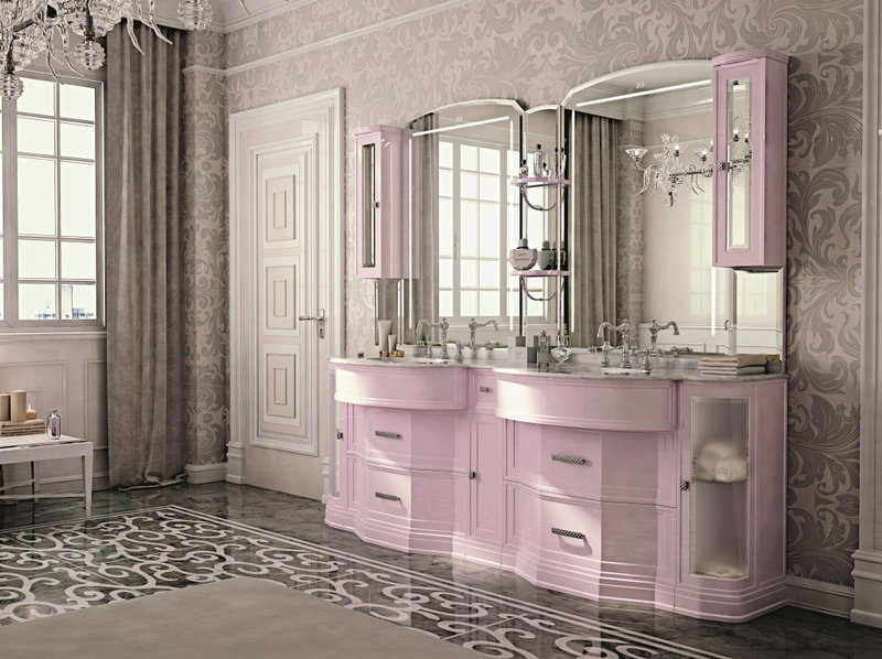 Итальянская мебель для ванной COMP. N.107 HERMITAGE фабрики EURODESIGN