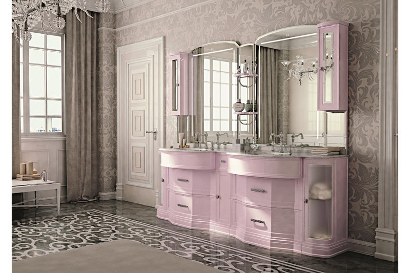 Итальянская мебель для ванной COMP. N.107 HERMITAGE фабрики EURODESIGN