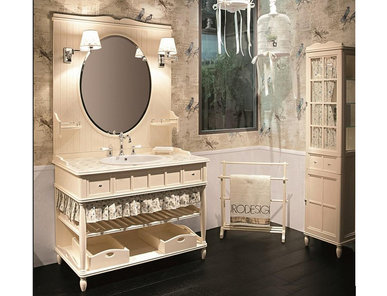 Итальянская мебель для ванной COMP. N.12 GREEN & ROSES фабрики EURODESIGN