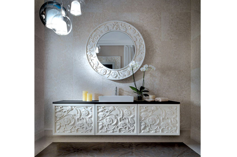 Итальянская мебель для ванных Saraya AB 608/FG фабрики ELLEDUE