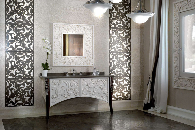 Итальянская мебель для ванных Saraya AB 606/FG фабрики ELLEDUE