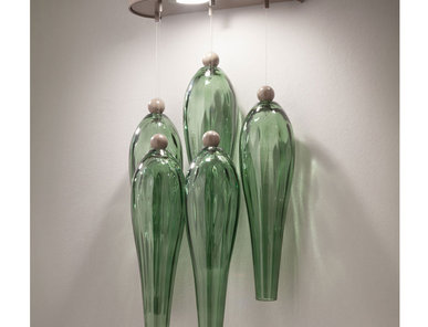 Итальянский бра ABSTRACT AP1/5/Green фабрики EUROLUCE LAMPADARI